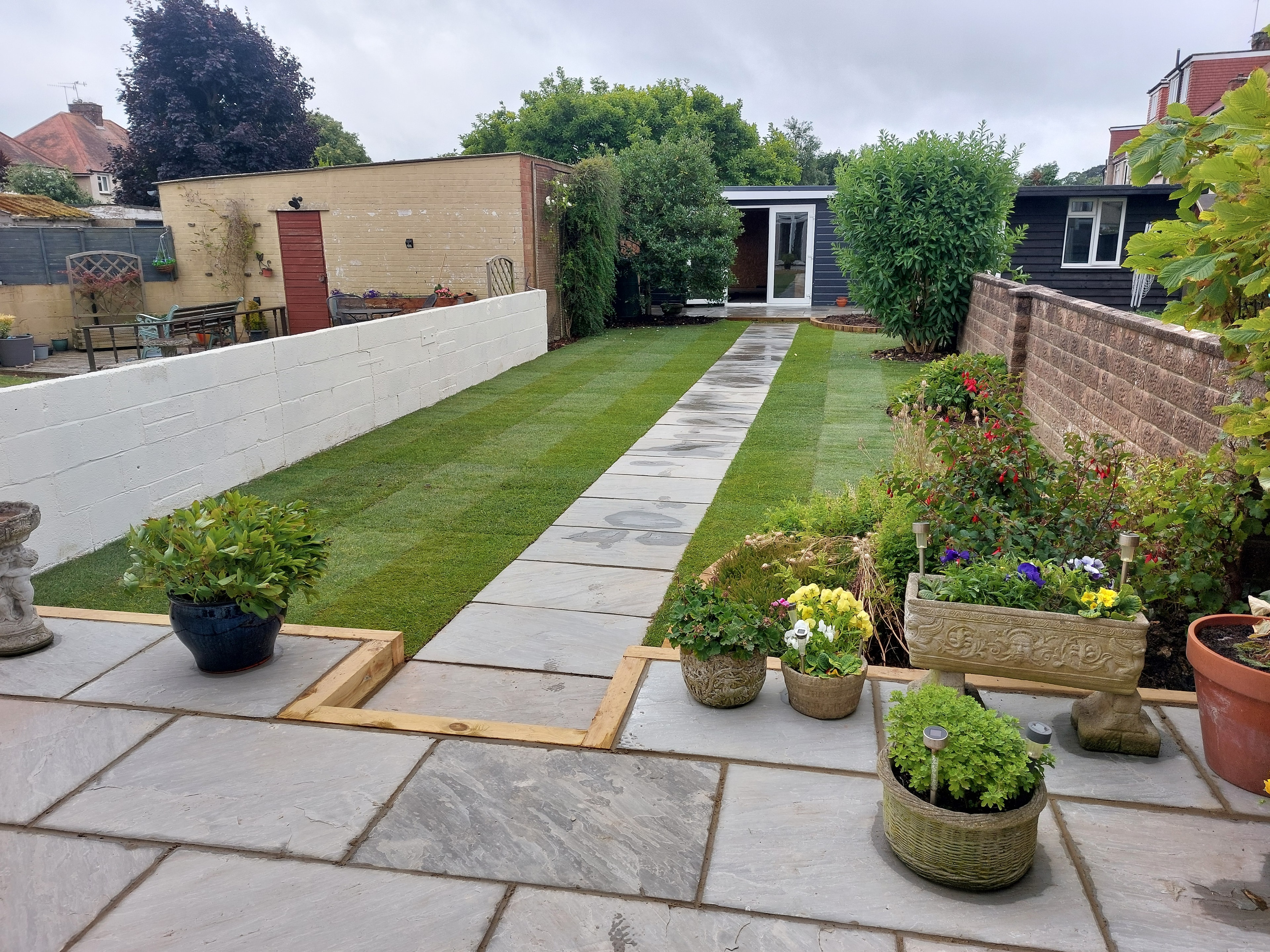 Patio project in Shoreham
