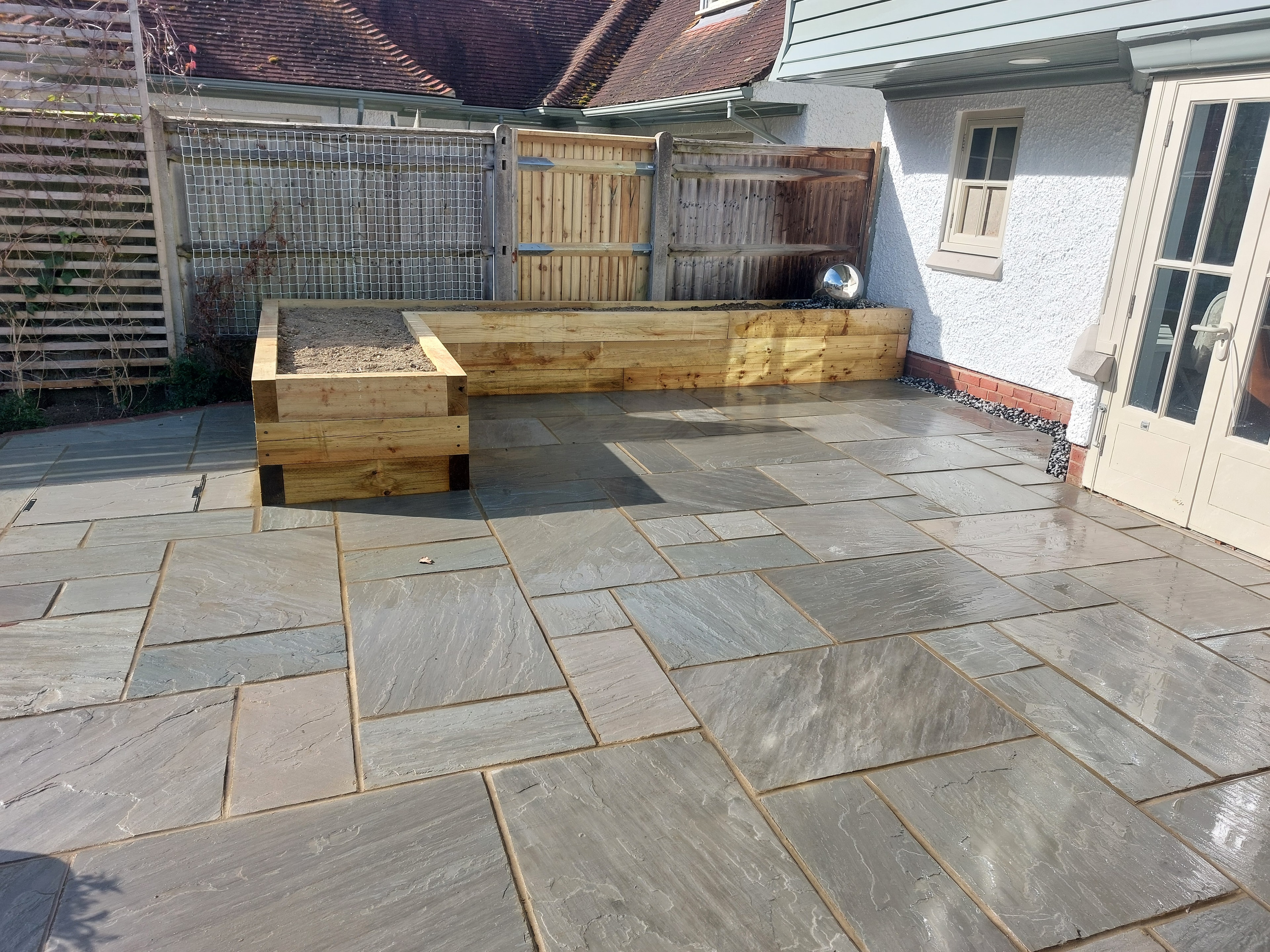 After — Courtyard Landscaping