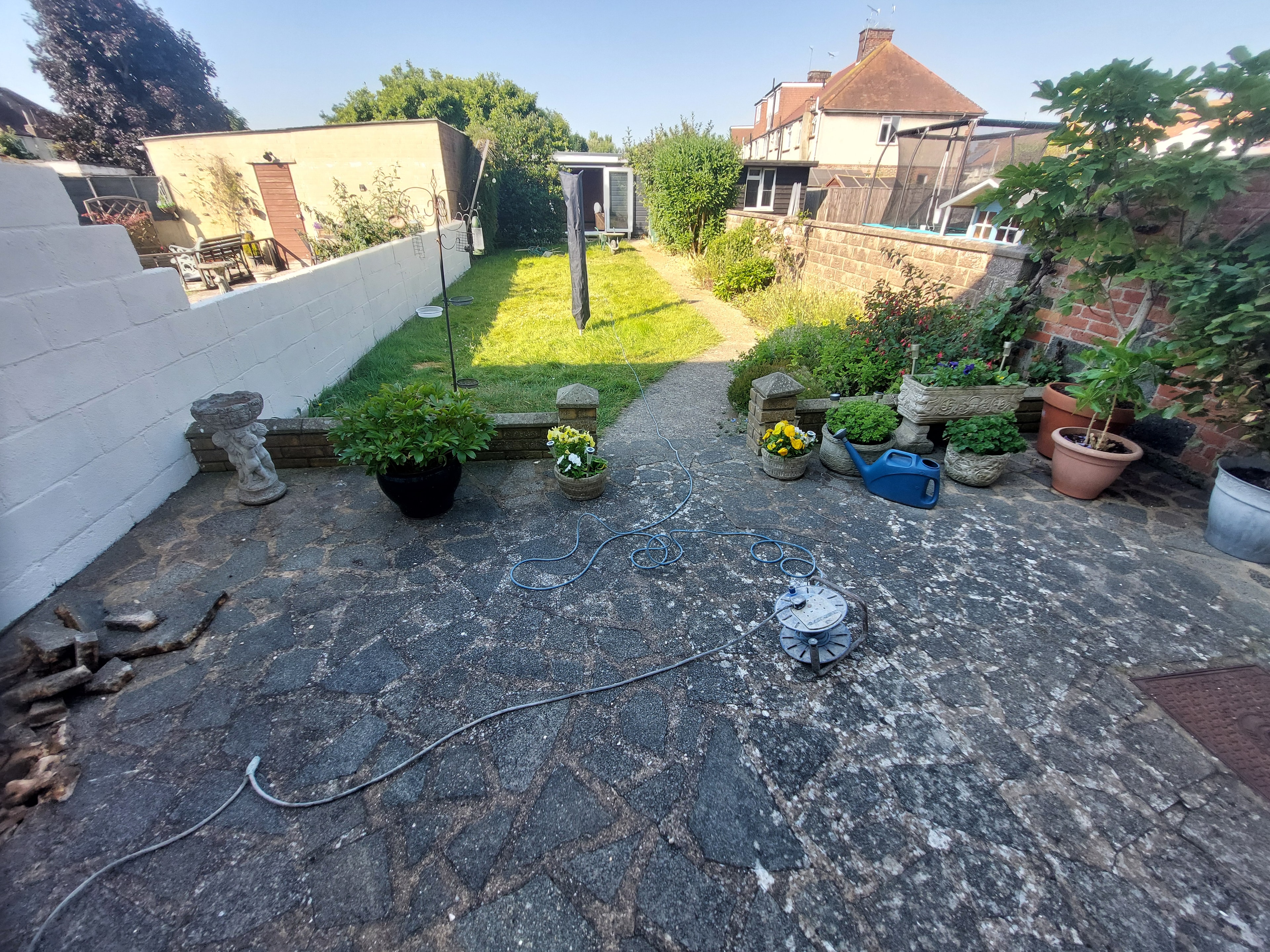 After — Natural Sandstone Patio